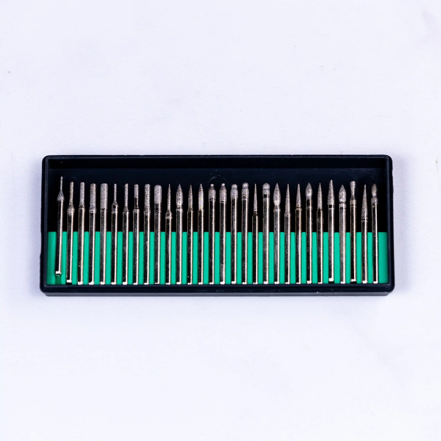 E1033 Set dijamantskih burgija 30 komada - 3mm prihvat za preciznu obradu