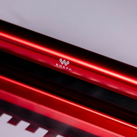 E1017 Profesionalna inox gletarica sa alu drškom, 12mm zub