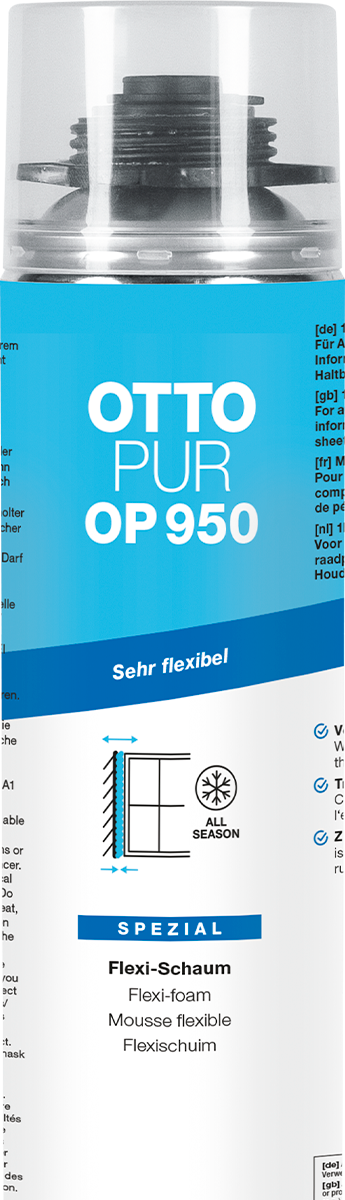 OTTOPUR OP 950 Profesionalna Zimska PU Pena (do -10°C)
