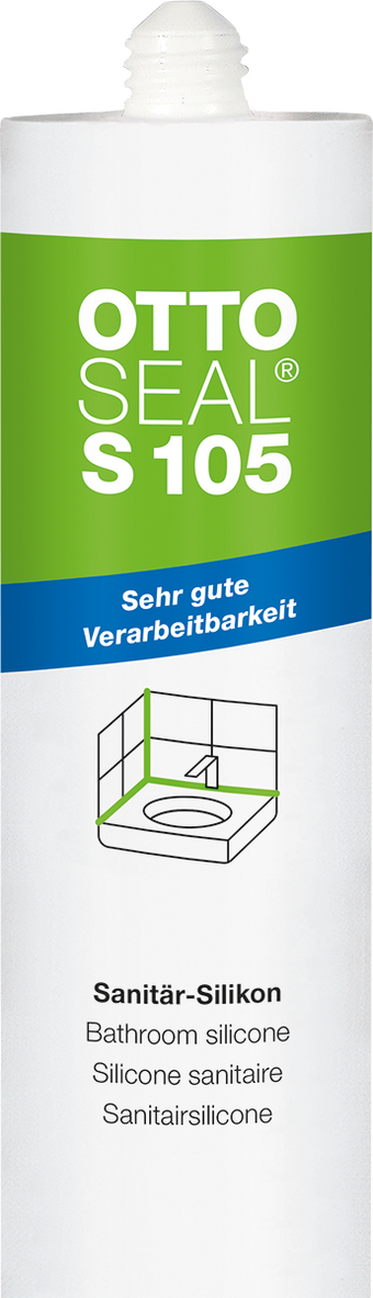 compare product OTTOSEAL S105 Sanitarni silikon 310ml - Srebrno siva
