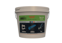 Set za nivelisanje pločica 1mm – Pakovanje sa nivelatorima, kajlama i klešta