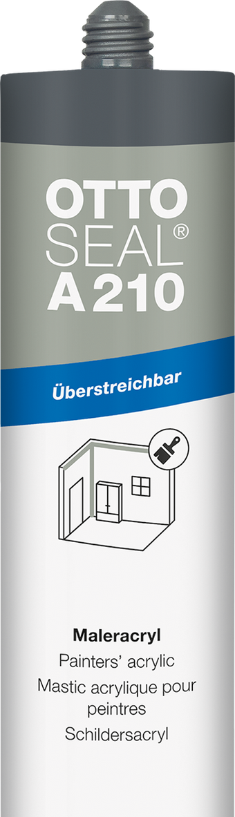 compare product OTTOSEAL A 210 Akrilni zaptivač 310ml - Beton siva