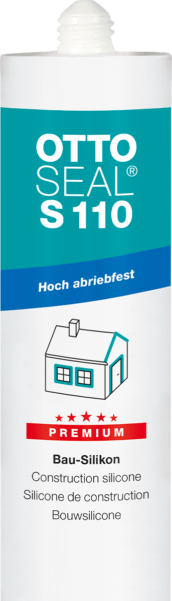 OTTOSEAL S110 Neutralni Građevinski Silikon 310ml - Čokoladno Braon