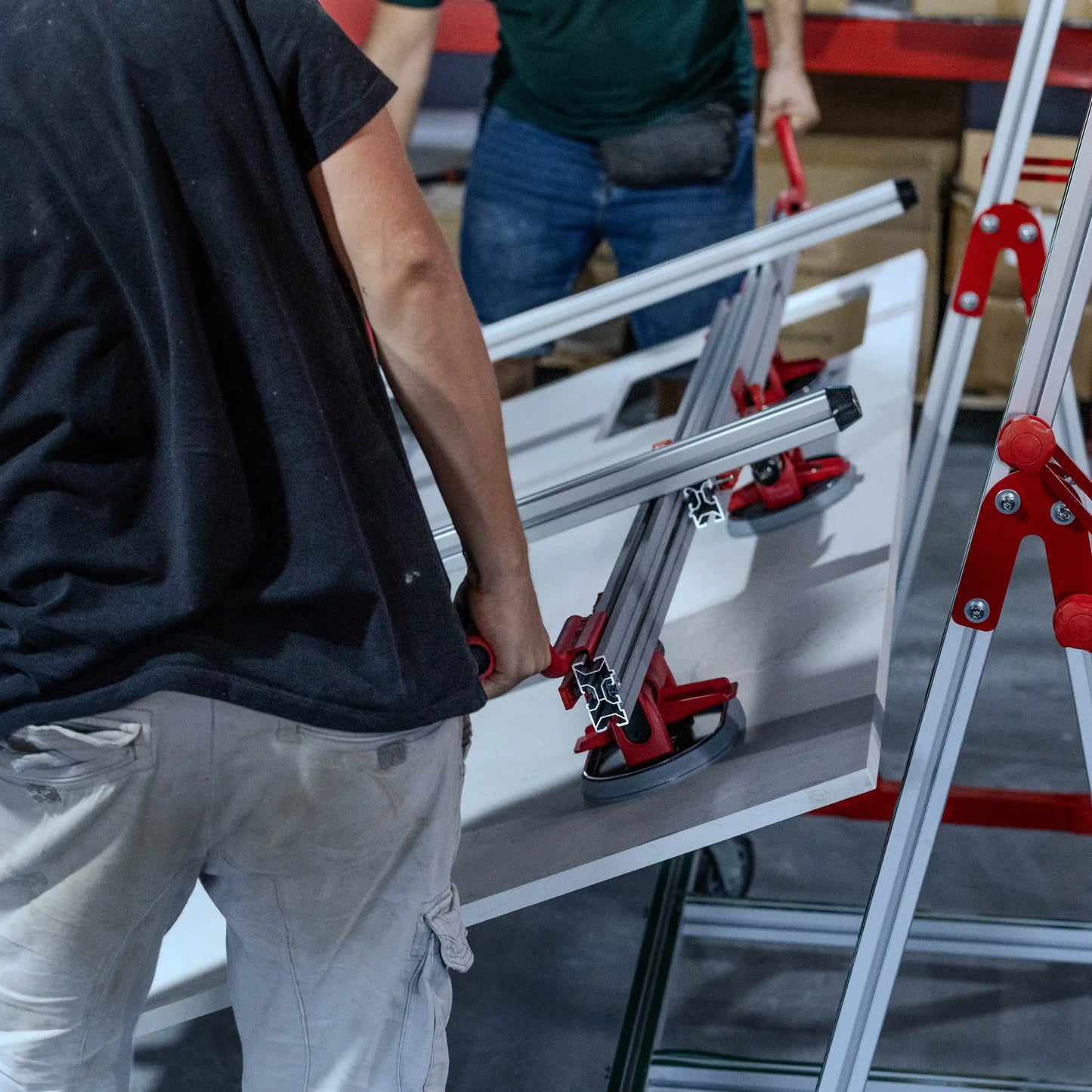 E4001 Profesionalni vakuum podizač ploča sa LCD ekranom (200kg)