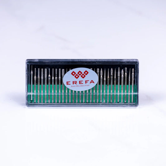 E1033 Set dijamantskih burgija 30 komada - 3mm prihvat za preciznu obradu