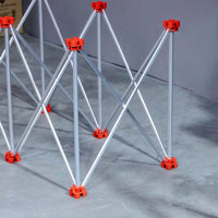 E2018 Čelični radni sto sa 6 nogu za ploče velikog formata