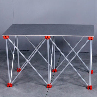 compare product E2018 Čelični radni sto sa 6 nogu za ploče velikog formata