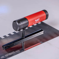 E1012 Inox gletarica sa zubima 10mm (110x280mm)