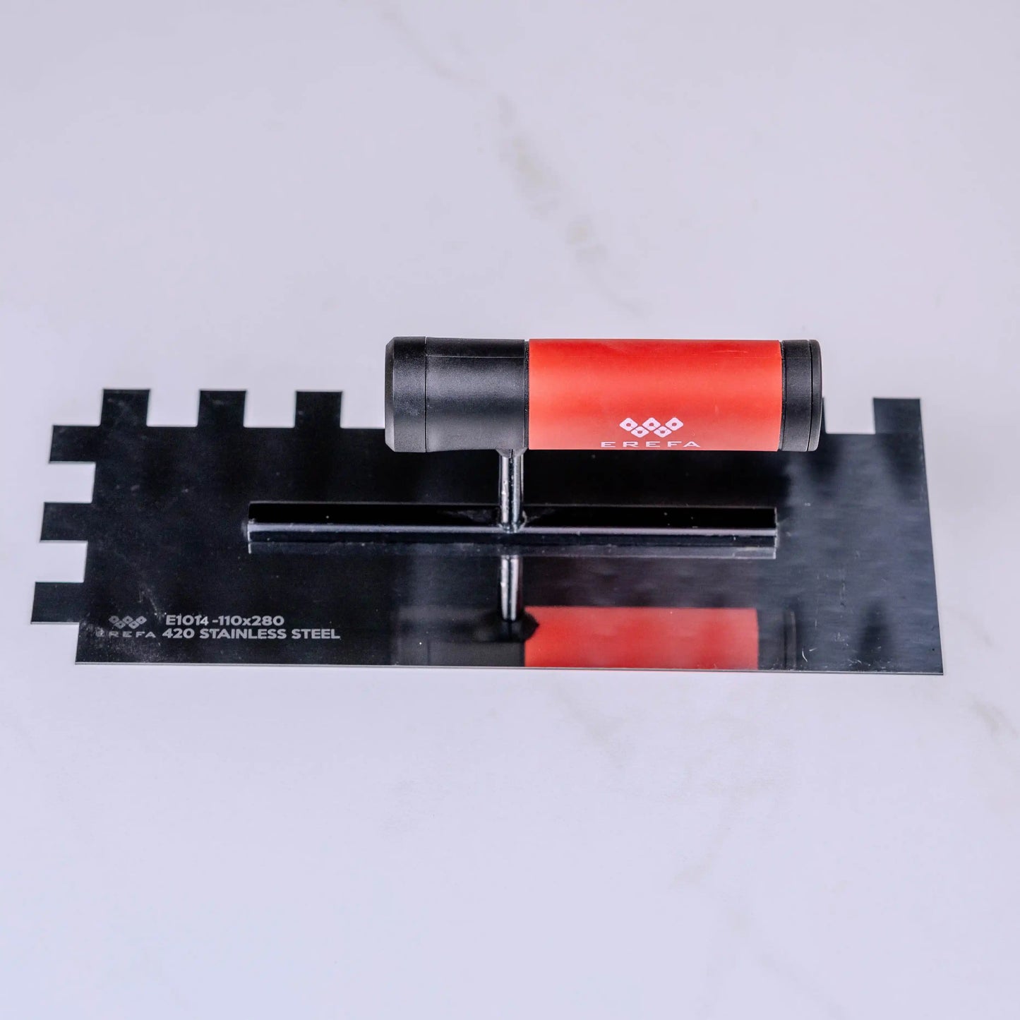 EREFA E1014 Zupčasta Gletarica od Nerđajućeg Čelika (15mm)